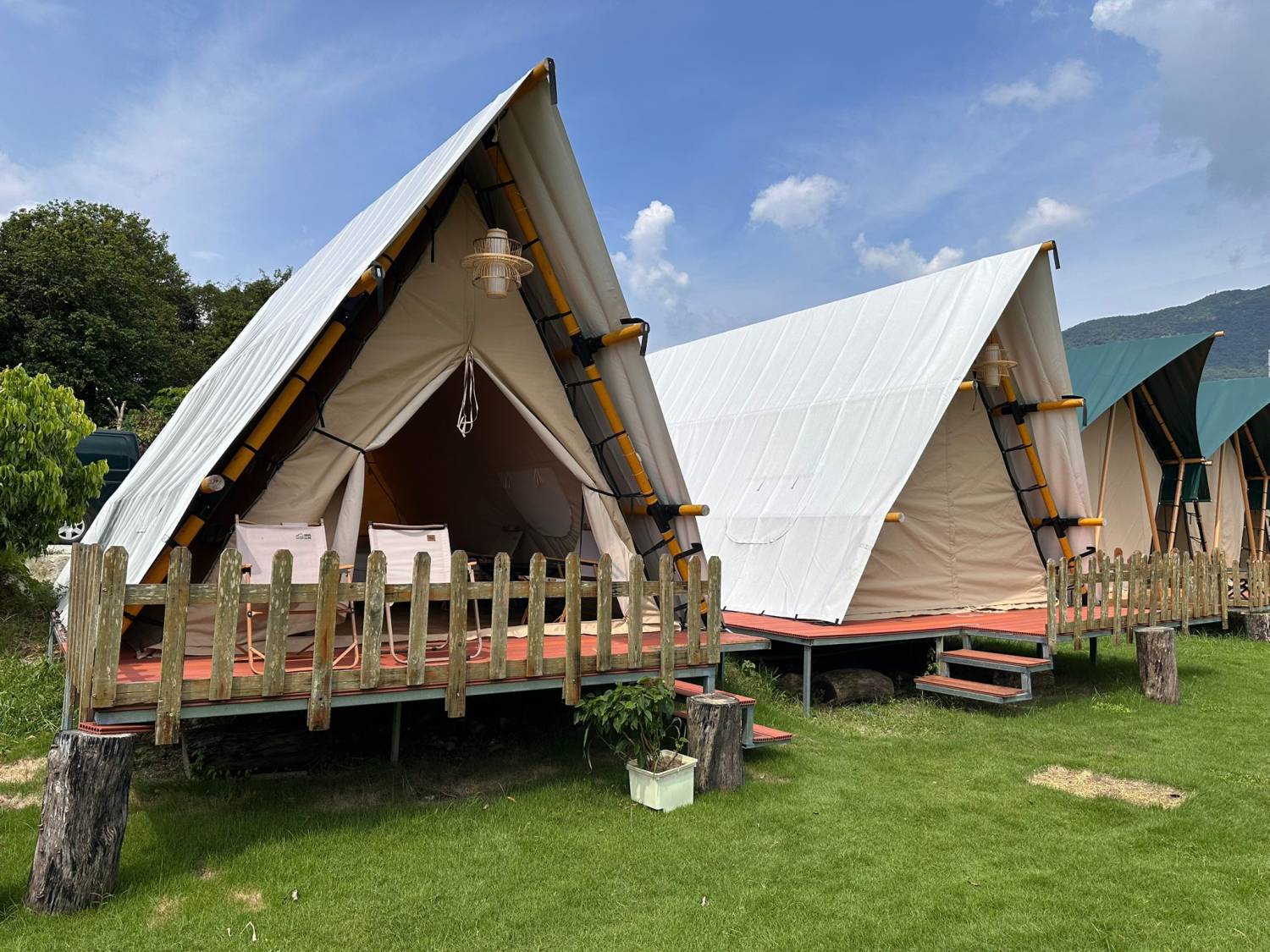 【New Listing at Lin Ma Hang Glamping】- Mountain Peak Tents